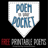 Free Poem in Your Pocket Day Printable Poems to Celebrate Poetry