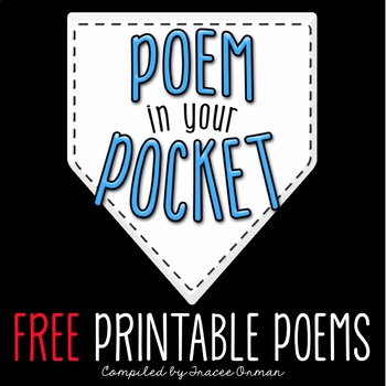 Free Poem in Your Pocket Day Printable Poems to Celebrate Poetry