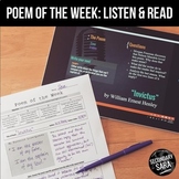 Poem of the Week Collection: a YEAR of Multimedia Poetry!