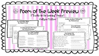 Preview of Poem of the Week