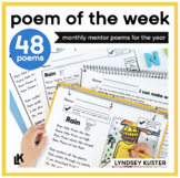 Poem of the Week - Mentor Poems for the Year
