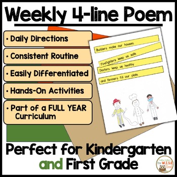 Poem of the Week JOBS COMMUNITY Kindergarten & 1st Grade Shared Reading ...