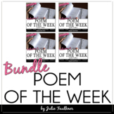 Poem of the Week, Poetry Workbook, Full Year BUNDLE