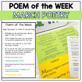 Poem of the Week for March