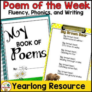 Preview of Poem of the Week for Shared Reading with Daily Phonics Lessons