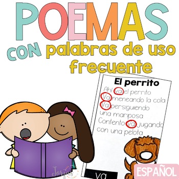 Preview of Poemas de Palabras de Uso Frecuente - Sight Word Poems Spanish