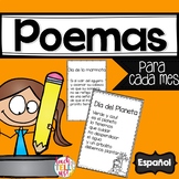 Poemas para cada mes - Poems Spanish