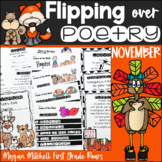 Poems November Comprehension & Fluency Poetry Practice