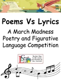 Poems Vs Lyrics - A March Madness Poetry and Figurative La