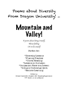 Preview of Poems about Diversity from Dragon University (#3)