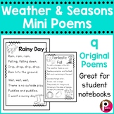 Poems about Weather and Seasons