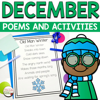 Preview of Poems and Activities for Shared Reading December