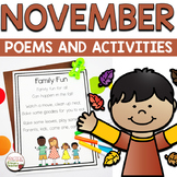 Poems and Activities for Shared Reading November