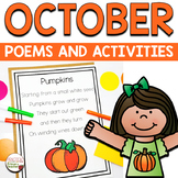 Poems and Activities for Shared Reading October