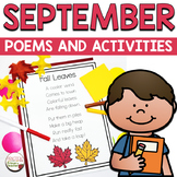 Poems and Activities for Shared Reading September