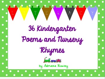 Preview of Poems and Nursery Rhymes
