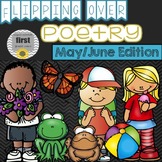 Poems for May & June Comprehension & Fluency Poetry Practice