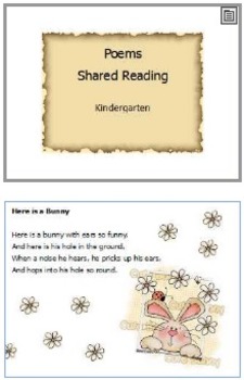 Preview of Poems for Shared Reading