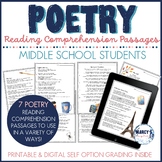 Poems for middle schoolers 6th, 7th, 8th graders,  Poetry 