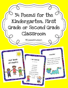Preview of Poems for the Classroom