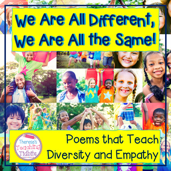 Preview of Poems to Teach Diversity and Empathy