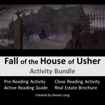 Preview of Poe's "The Fall of the House of Usher" Activity Bundle