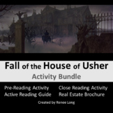 Poe's "The Fall of the House of Usher" Activity Bundle