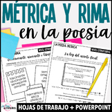Poesía Métrica y rima - Versificación del poema - Spanish 