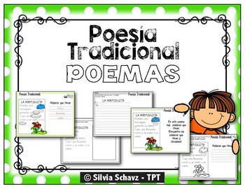 Preview of Poesía tradicional - Poemas / Poetry in Spanish