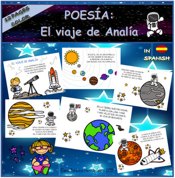 Preview of Poesía ESPACIO (Spanish) / SPACE poetry