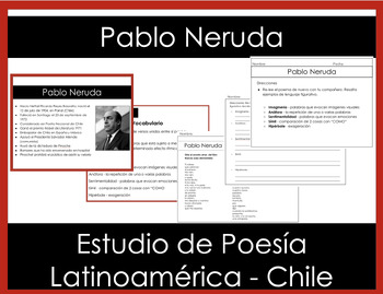Preview of Poesia- Pablo Neruda