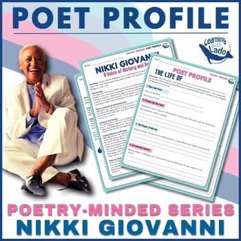 Preview of Poet Profile Series: Nikki Giovanni - Biography, Comprehension, & Creativity