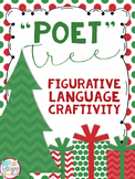 Christmas "Poet" Tree Figurative Language Craftivity