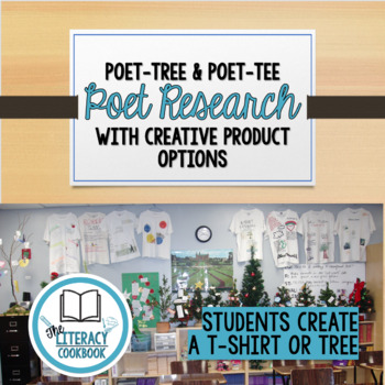 Preview of Poet-Trees and Poet-Tees - Creative Research Project  - CHRISTMAS