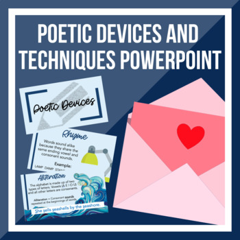 Preview of Poetic Devices and Techniques PowerPoint