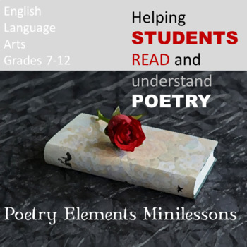 Preview of Poetic Elements Minis