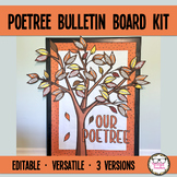 Poetree Poetry Tree ELA or Any Subject Bulletin Board or D