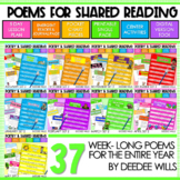 Poetry for Kindergarten and 1st Grade Shared Reading Theme
