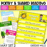 Poetry for Shared Reading - End of Year and More Poems for May Set 2