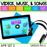 Spring Poems w Music & Poetry Videos QR Codes Earth Day, B