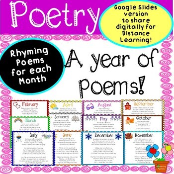 Preview of Poetry: A Poem For Each Month of the Year