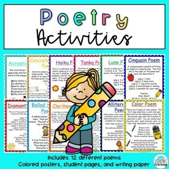 Preview of Poetry Activities
