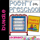 Poetry Activities for Preschool Bundle