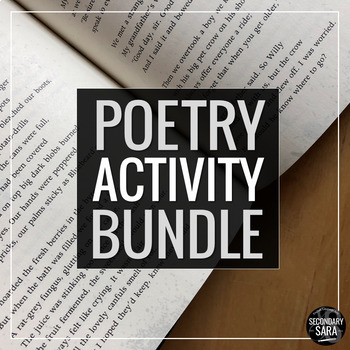 Preview of Poetry Activity Bundle: Reading & Writing Poems in Secondary ELA