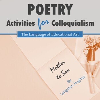 Preview of Poetry Analysis Activities w/ Langston Hughes's 'Mother to Son' – Rubric & Key