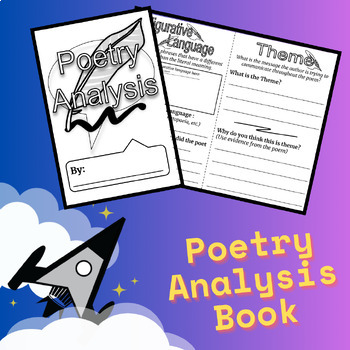 Preview of Poetry Analysis Book