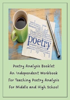 Preview of Poetry Analysis Booklet / For Teaching Poetry Analysis to Middle and High School