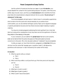 Poetry Analysis Comparative Essay