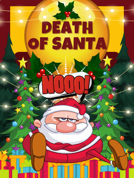 Preview of Analyzing Poetry | "Death of Santa Claus" | Guided Writing | Test Prep | Game