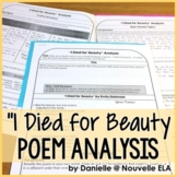 Poetry Analysis - Emily Dickinson - Emergency Sub Plan (paper + digital)